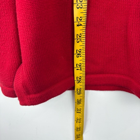 Ralph Lauren Red V-Neck Sweater - Picture 7 of 11